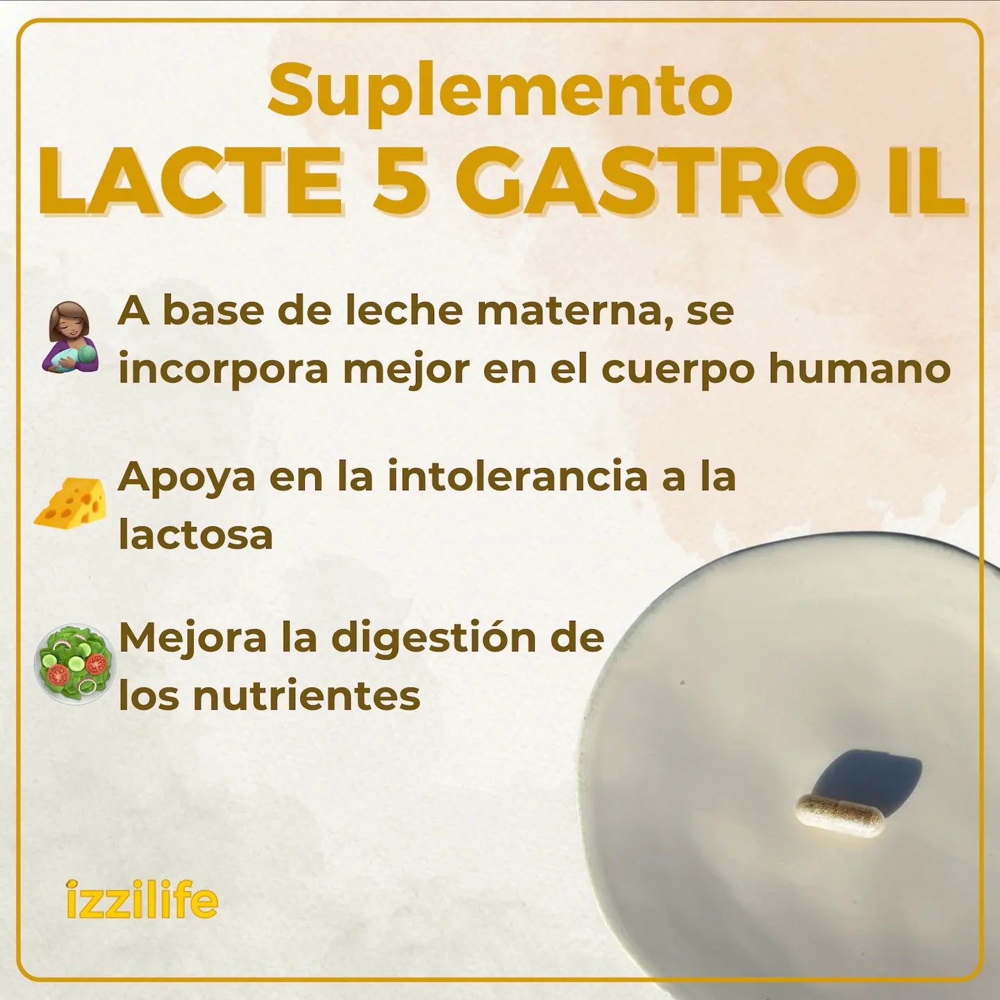 Beneficios del Lacte 5 Gastro il Izzilife easy life izilife isilife issilife