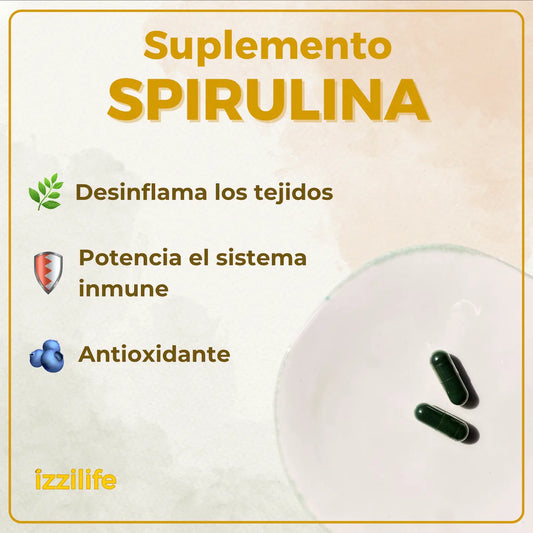 Beneficios de la spirulina Izzilife easy life izilife isilife issilife