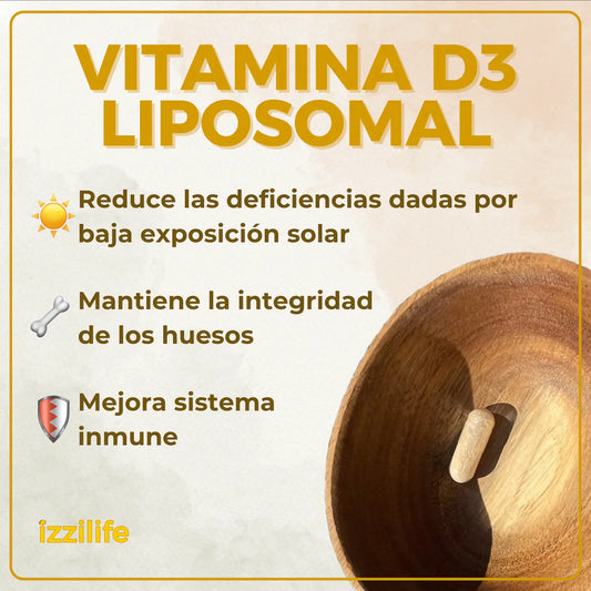 Beneficios de la Vitamina D3 Liposomal Izzilife easy life izilife isilife issilife